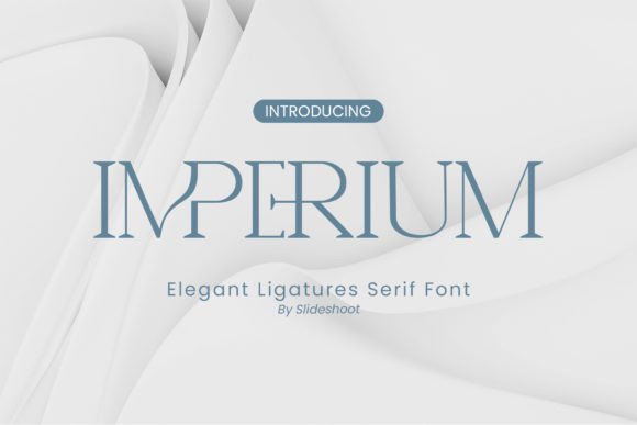 Imperium Serif Font By Idea Studio