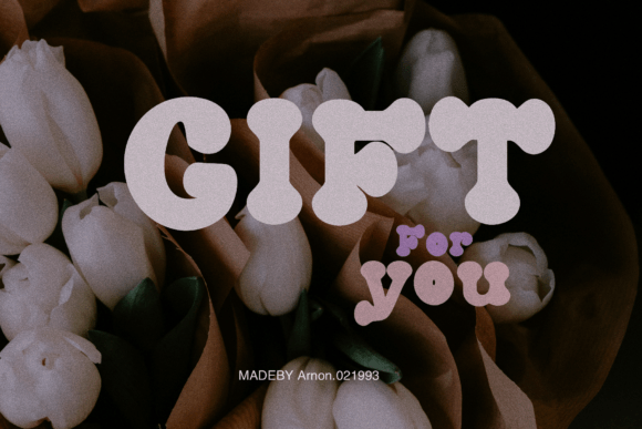 Retro Baby Font PNG with transparent background - Preview 3