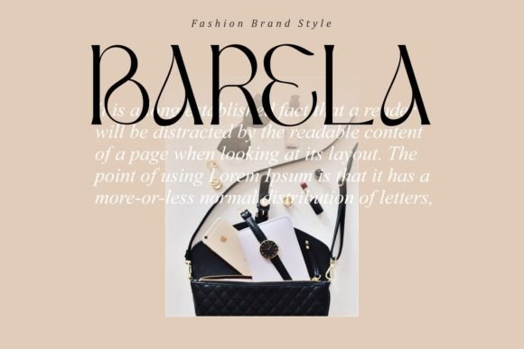 Serifa Arique Font PNG with transparent background - Preview 1