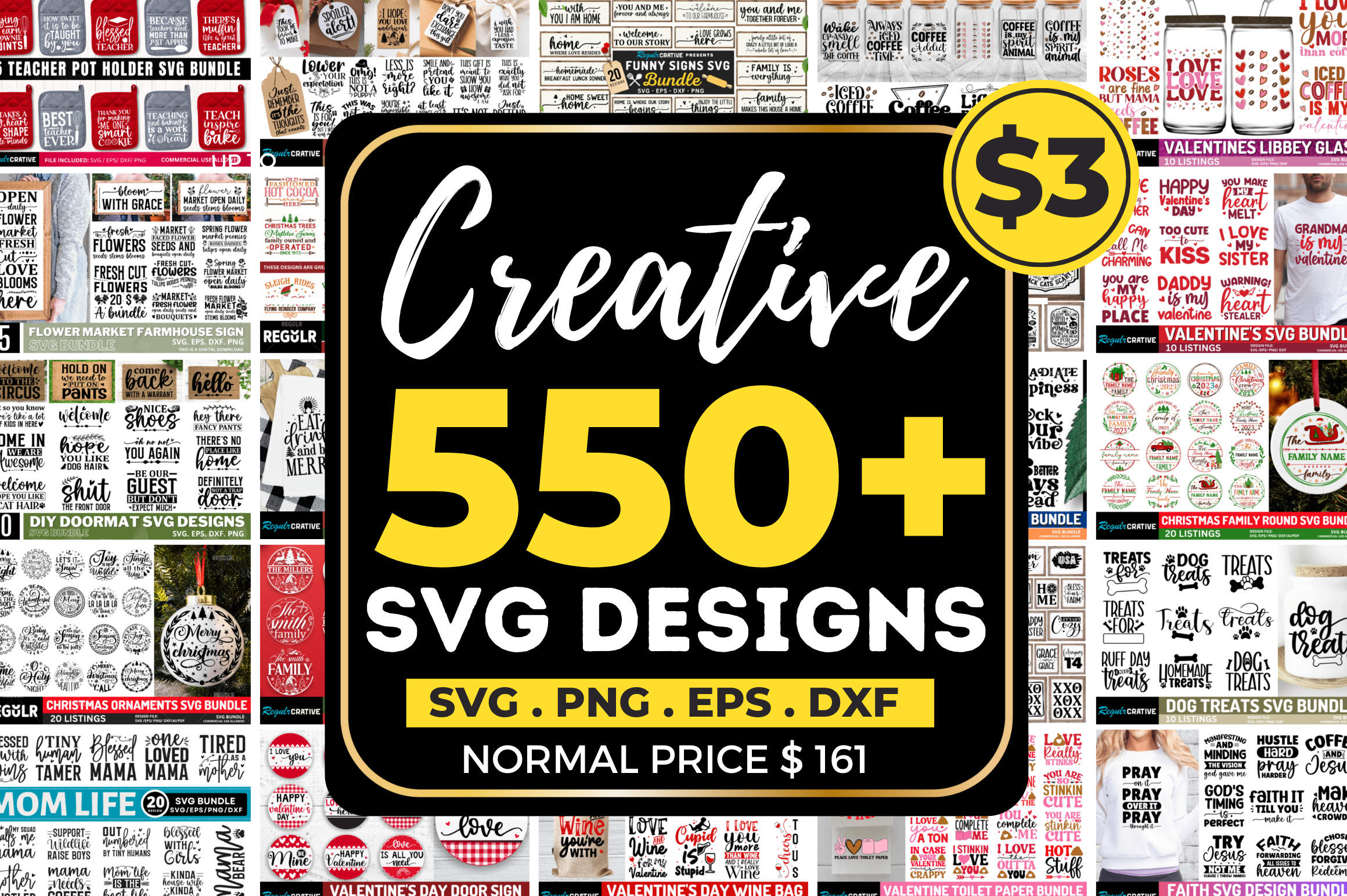 The Creative SVG Big Bundle