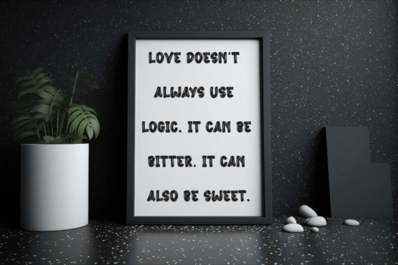 Colouring Rainbow Font - Preview 2