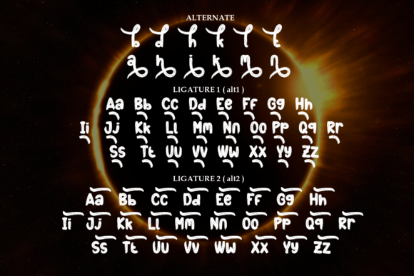 Eclipse Font - Preview 6