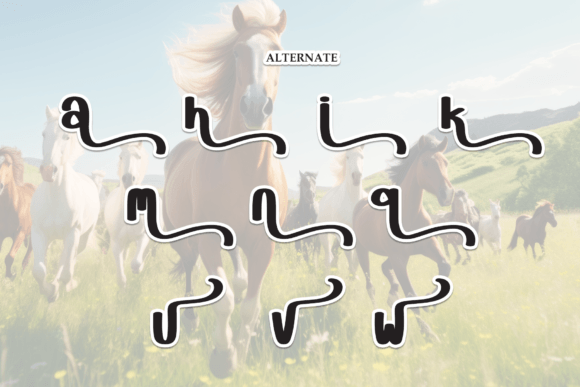 Equine Font - Preview 5
