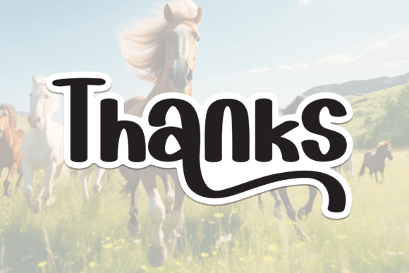 Equine Font - Preview 6