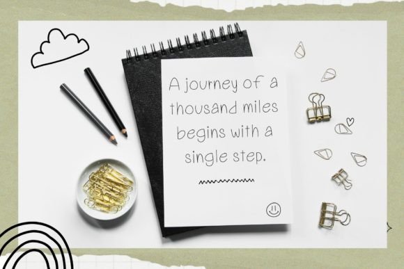 Good Note Font - Preview 5