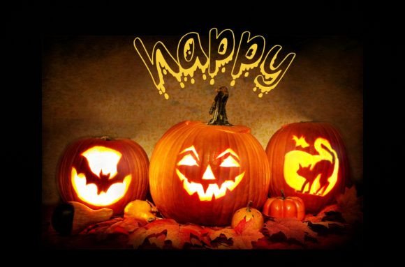 Halloween Drip Font PNG with transparent background - Preview 4
