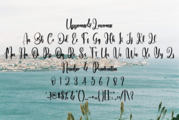 Holiday Font - Preview 3