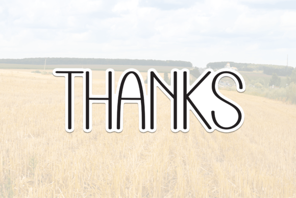 Late Summer Font PNG with transparent background - Preview 6