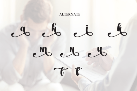 Mentality Font PNG with transparent background - Preview 5