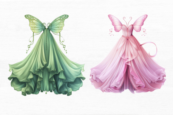fairy dress png Rainbow Fairy Dress & Wings Size 3-4