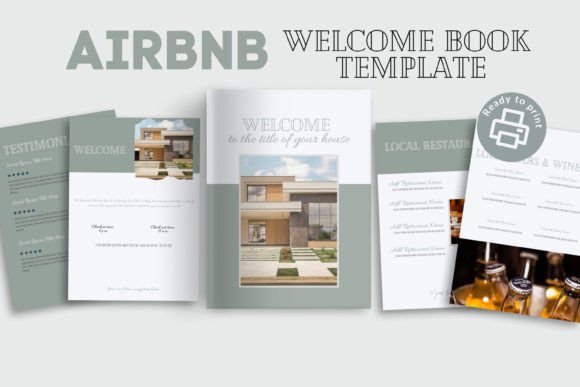 Airbnb Welcome Packet Template Canva