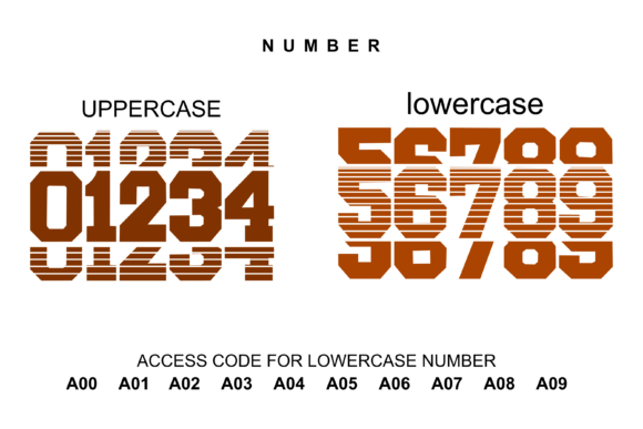 American Football 02 Font PNG with transparent background - Preview 1
