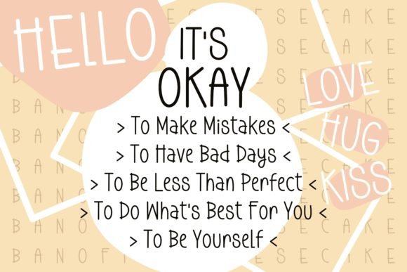 Banoffee Cheesecake Font - Preview 1
