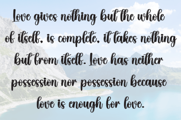Brightsun Font - Preview 5