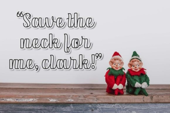 Christmas Outline Font - Preview 1