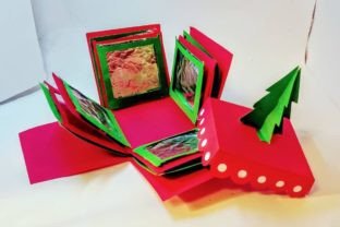 Christmas Exploding Box · Creative Fabrica