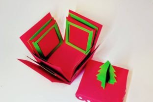 Christmas Exploding Box · Creative Fabrica