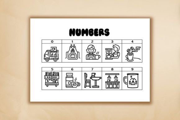 Coffee Doodles Font - Preview 3