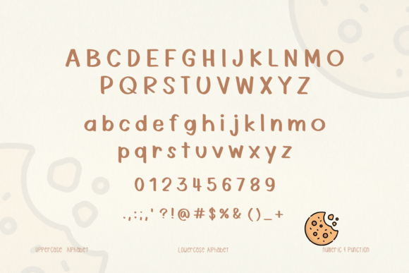 Cookie and Cream Font - Preview 1