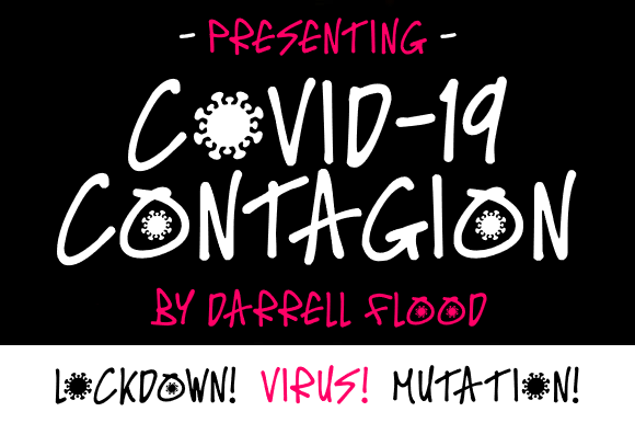 Covid-19 Contagion Font - Preview 1