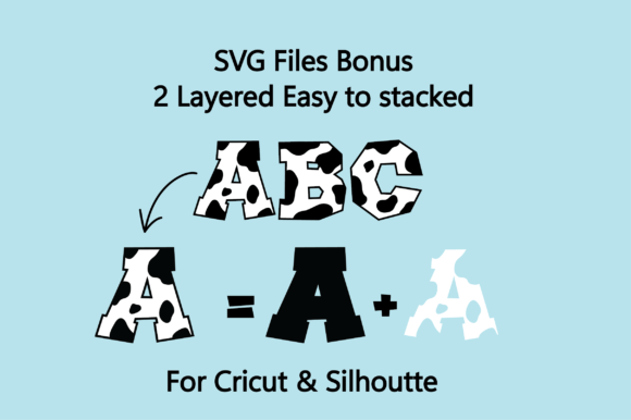Cow Print Farm Font - Preview 6
