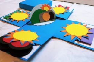 Easter Exploding Box · Creative Fabrica