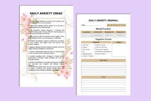 Editable Daily Anxiety Journal for Canva Graphic by Shumaya · Creative ...