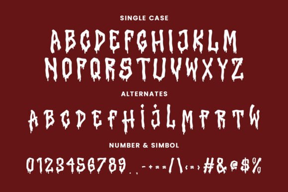 Embar Wisteh Font - Preview 5