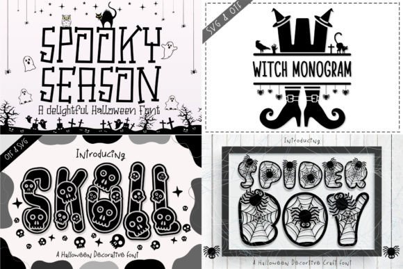 Happy Halloween Bundle Font - Preview 2