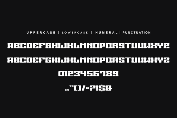 Hyper Working Font - Preview 4