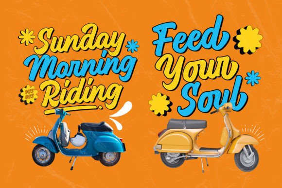 Indian Roller V.02 Font PNG with transparent background - Preview 1