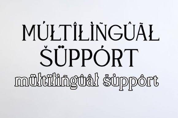 Jingland Font PNG with transparent background - Preview 4