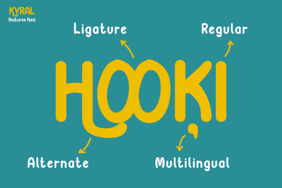 Kyral Font PNG with transparent background - Preview 1