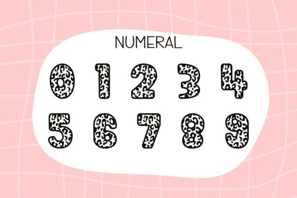 Leo Font Font PNG with transparent background - Preview 5