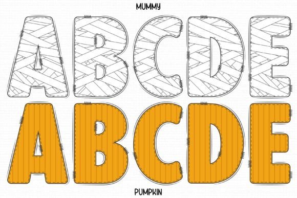 Little Witch Font PNG with transparent background - Preview 2