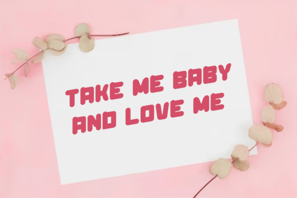 Melona Raus Font PNG with transparent background - Preview 6