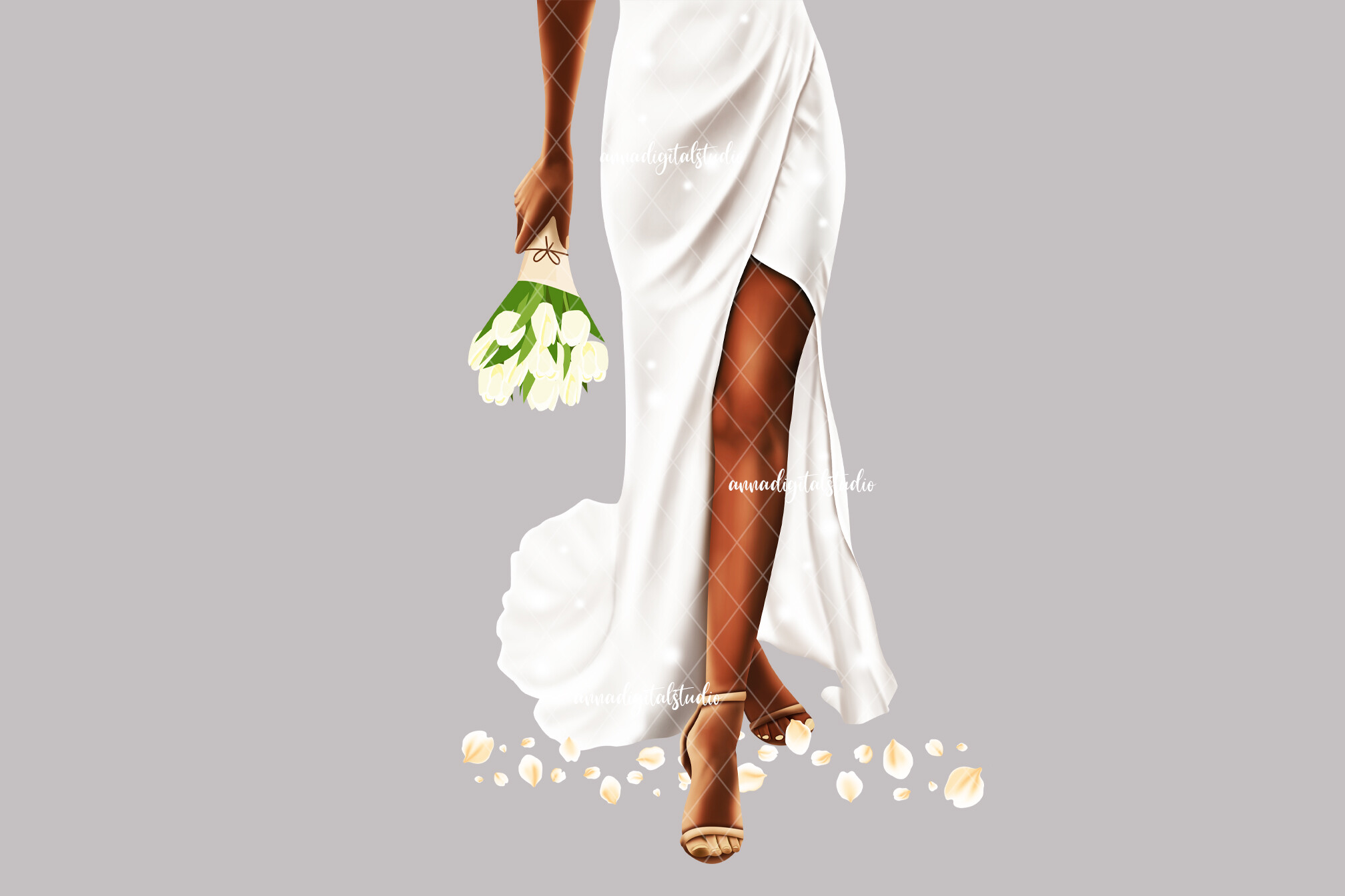 Wedding Clipart, Fashion Girl Clipart - photo 2
