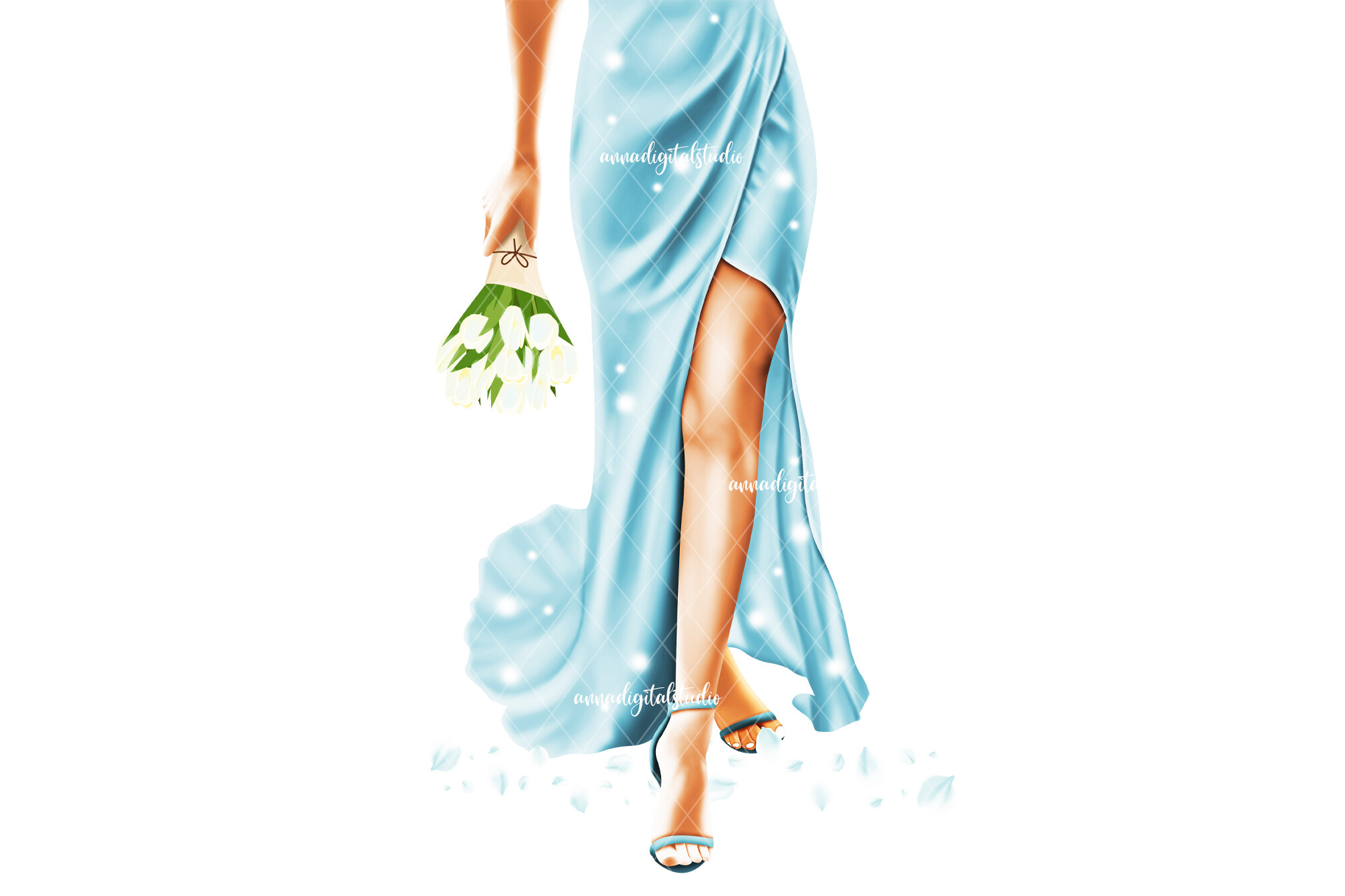 Wedding Clipart, Fashion Girl Clipart - photo 4