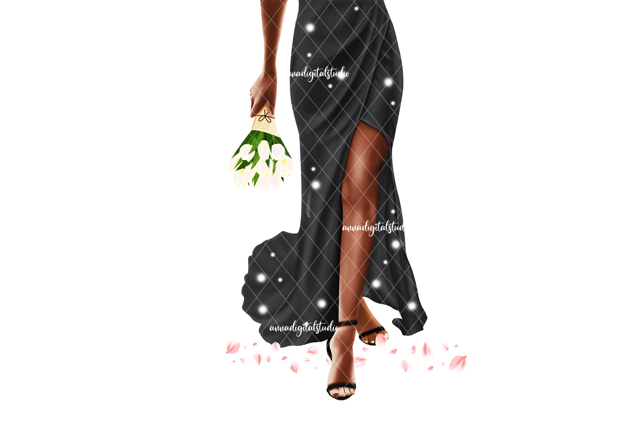 Wedding Clipart, Fashion Girl Clipart - photo 6