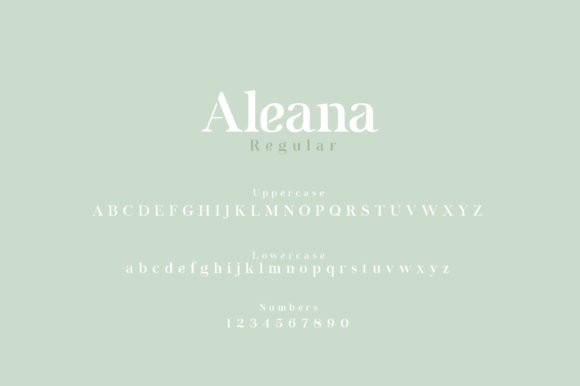 Aleana Font - Preview 2
