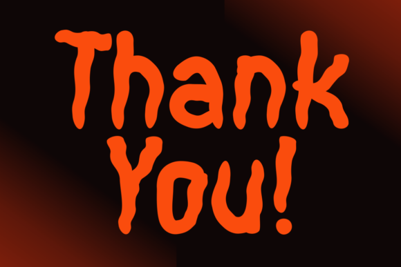 Basement Horror Font PNG with transparent background - Preview 4