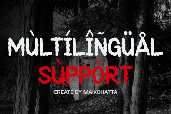 Blood Story Font - Preview 4