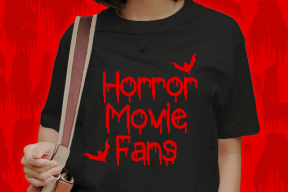 Bloody Skinny Font - Preview 2