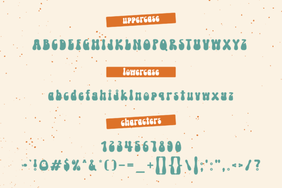 Boho Melody Font PNG with transparent background - Preview 1