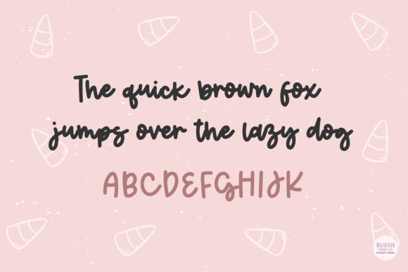 Candy Corn Font - Preview 3