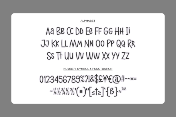 Christmase Font PNG with transparent background - Preview 6