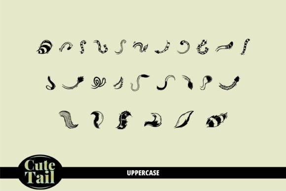 Cute Tail Font - Preview 1