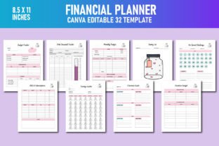 Financial Planner Canva KDP Graphic by Lavlu Creative Zone · Creative ...