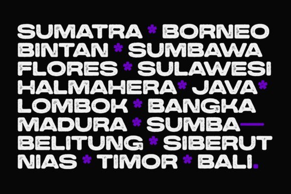 Gelegar Press Font - Preview 4