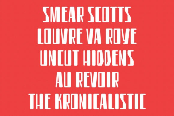 Groens Font - Preview 4